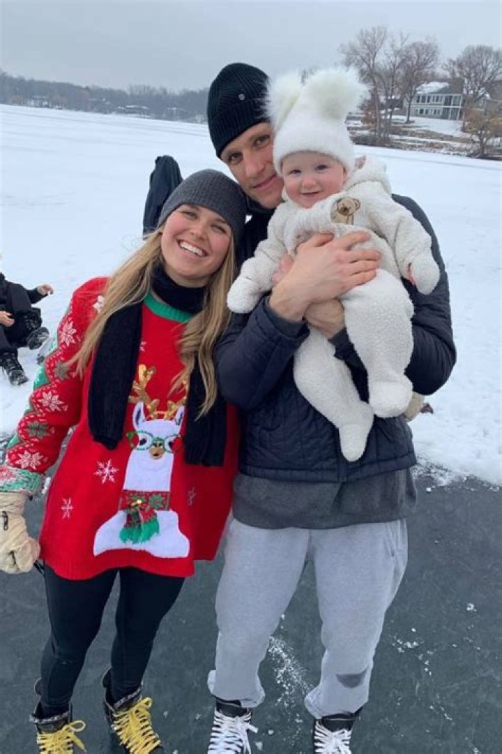 Abbie Bjugstad Pictured With The Family Of The Orphans She Helped In 2019