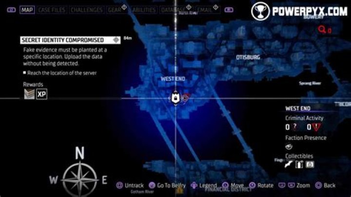 All Secret Identity Compromised Locations