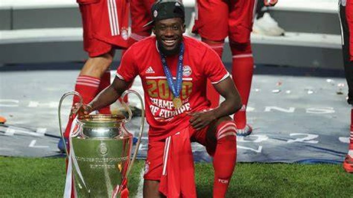 Alphonso Davies in Champions League