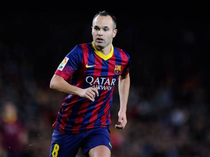 Andres Iniesta and Barcelona win the Champion's League