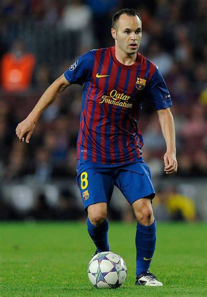 Andres Iniesta Barcelona Player