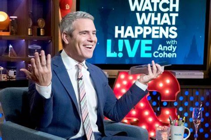 Andy Cohen on WWHL.