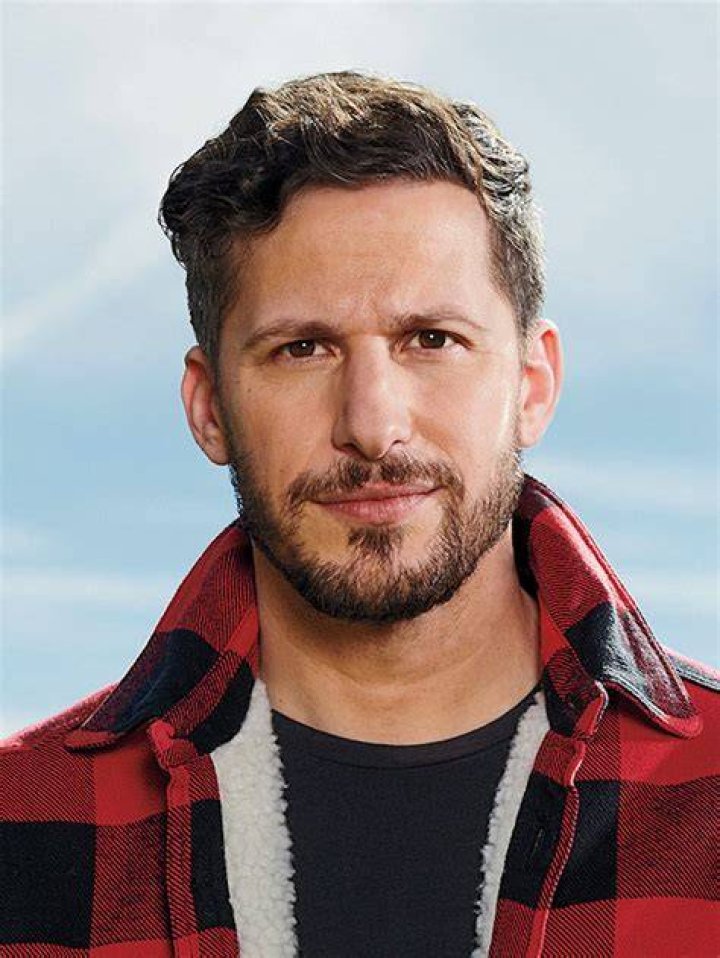 Andy Samberg Andy Samberg wearing a plaid shirt