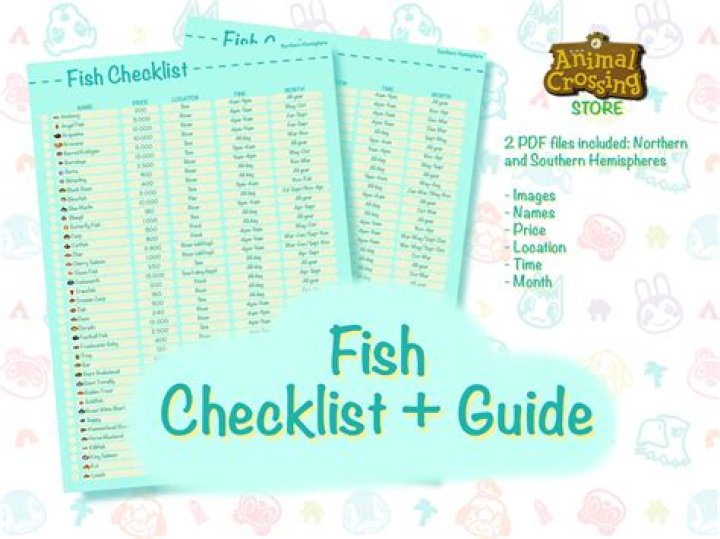 Animal Crossing 2.0: Fish Guide