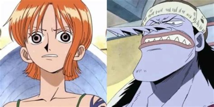 Arlong And Nami In Arlong Park Arc