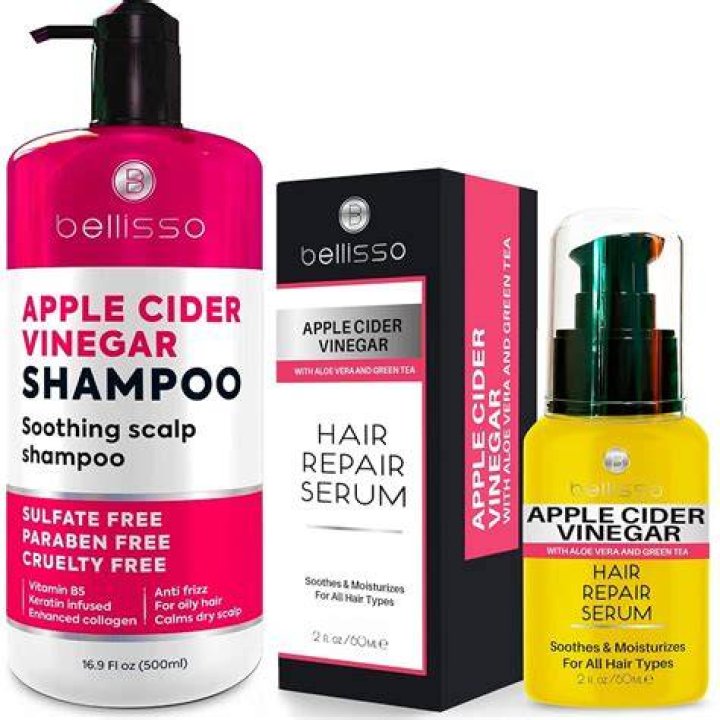 Bellisso APPLE CIDER VINEGAR SHAMPOO And CONDITIONER Set