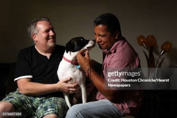 Beltran with his dog
