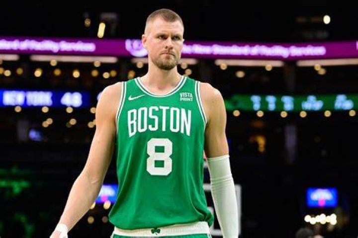 Boston Celtics Power-Forward Kristaps Porzingis