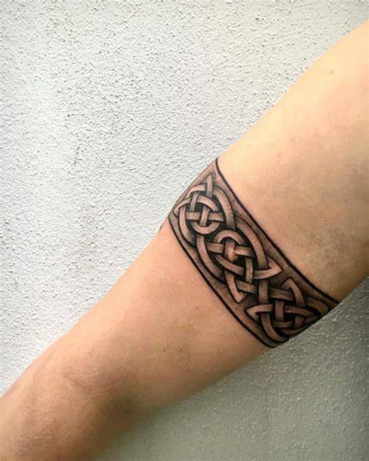 Celtic Tribal Forearm Tattoo uncensoredvikaskujur