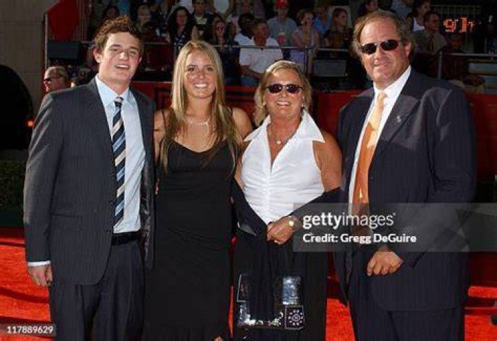 Chris Berman With His Family