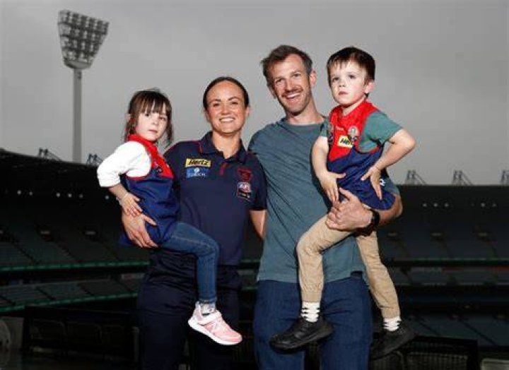 Daisy Pearce With Her Partner Ben And Kids