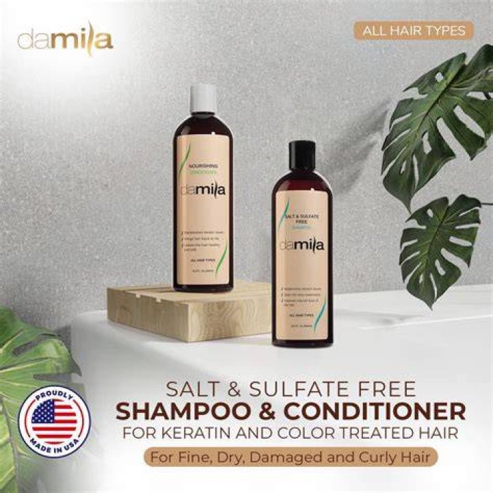  damila SALT & SULFATE FREE SHAMPOO & CONDITIONER