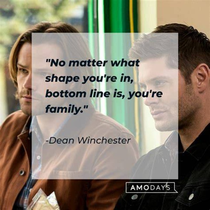 Dean says the iconic quote "saving people hunting things the family business" in Wendigo in Supernatural
