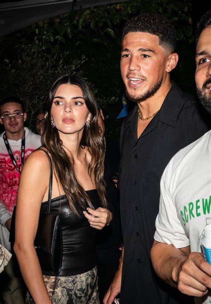 Devin Booker and Kendall Jenner on the red carpet.