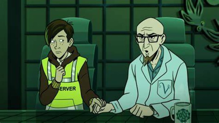 Doc Venture glaring