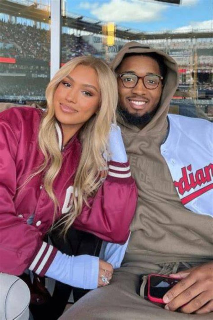 Donovan Mitchell and Tinara Westbrook