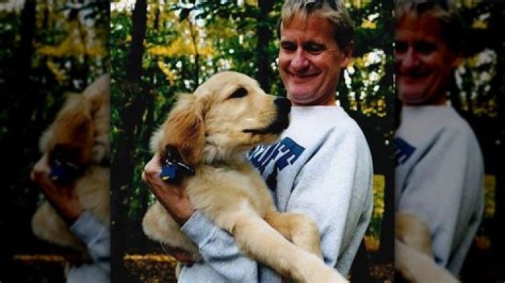 Doocy with his dog