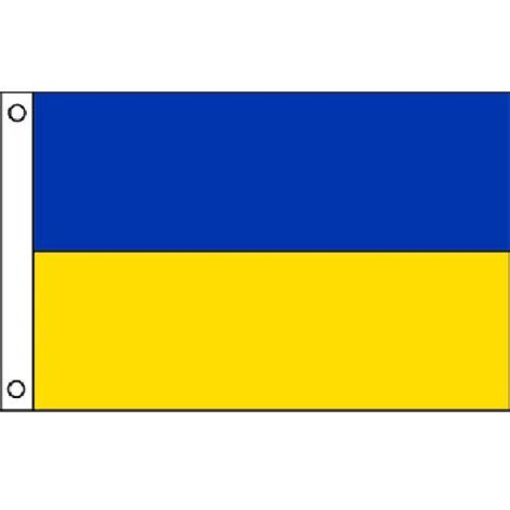 Double Stripe Flag Blue/ Yellow