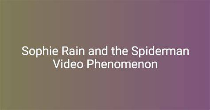 Exploring Spidermanvid.com: The Sophie Phenomenon