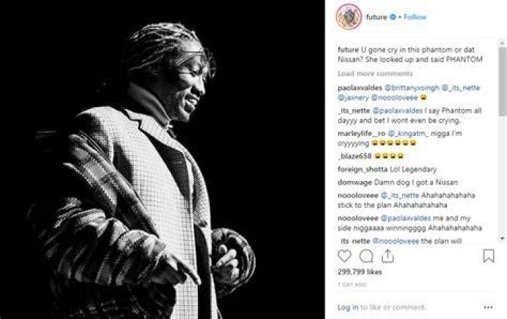 Future Called Out For Disrespecting Women In Instagram Post