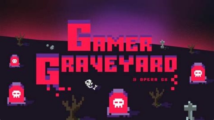 Gamer Graveyard Main Browser Page by Opera GX