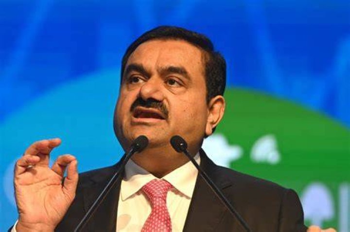 Gautam Adani playing with his granddaughter Anuradha Karan Adani