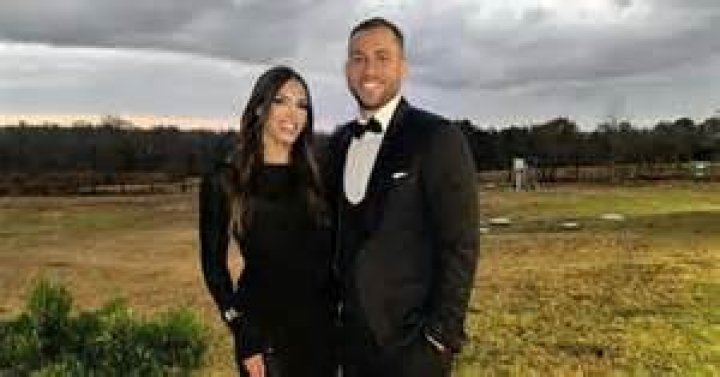 George and Charlise at their wedding
