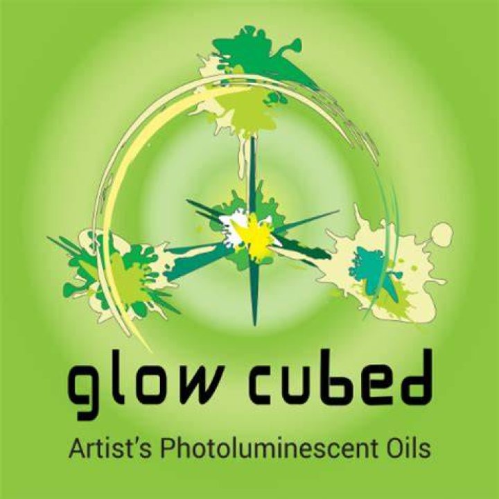 Glow Cubed Glow in the Dark Oil Paint