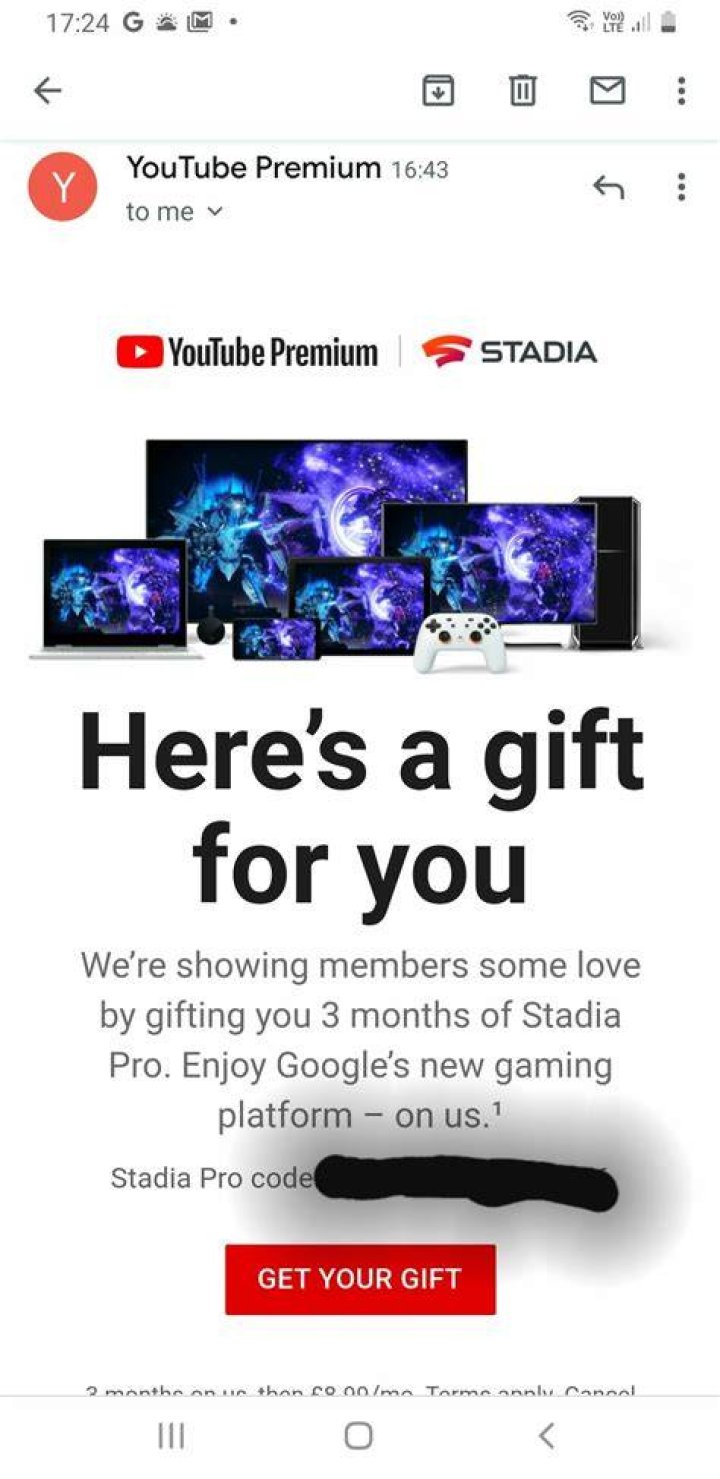 Google Stadia Pro