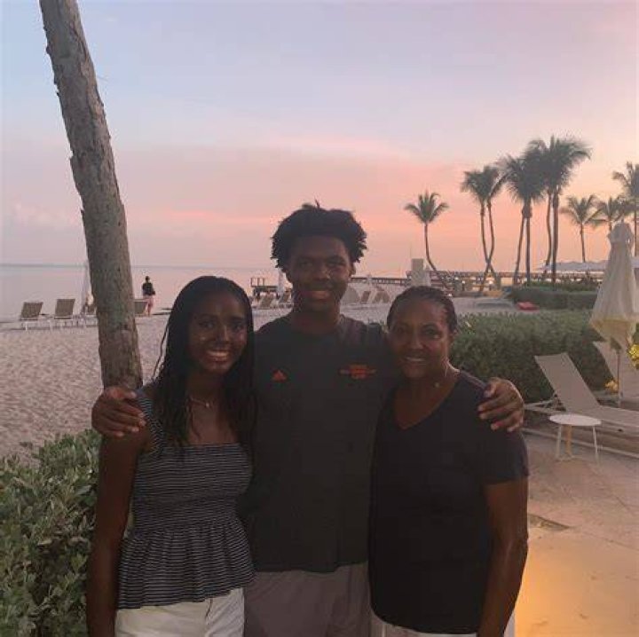 Harrison Ingram With His Family