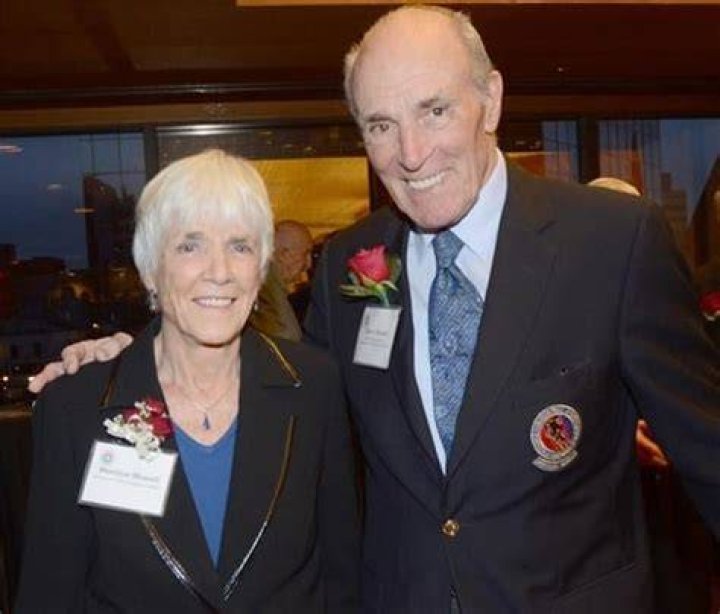 Harry Howell with his beloved wife