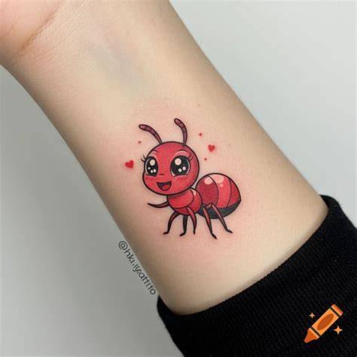 Heart Cute Tattoo Ant Art Tattoo