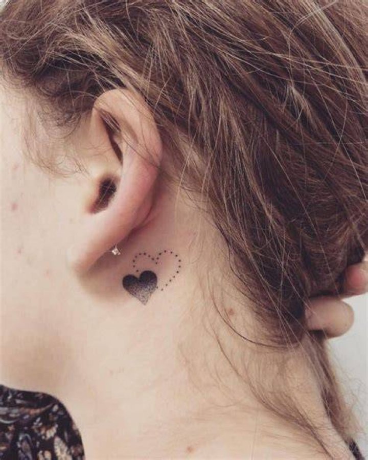 Heart Cute Tattoo Tinta Creation Tattoo