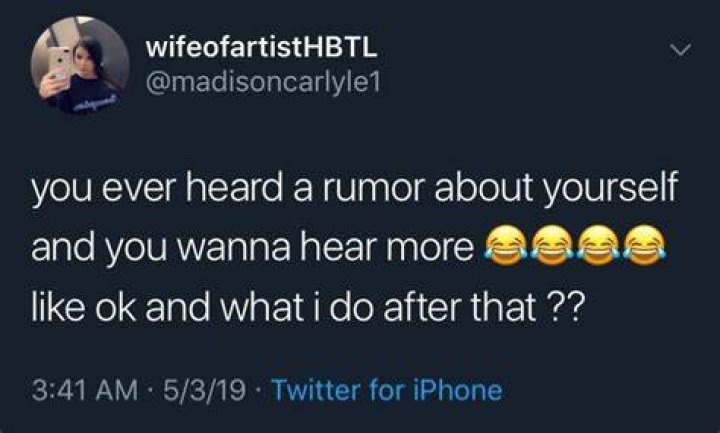 I Heard a Rumor