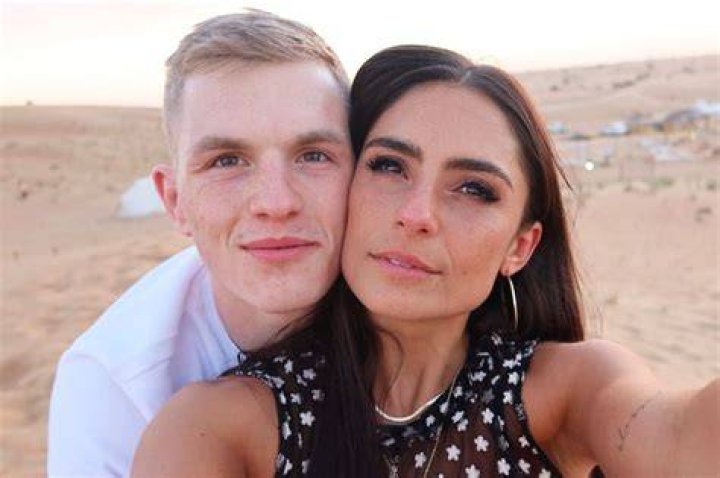 Ian Garry with his wife, Layla Anna-Lee, and their son, Leandro