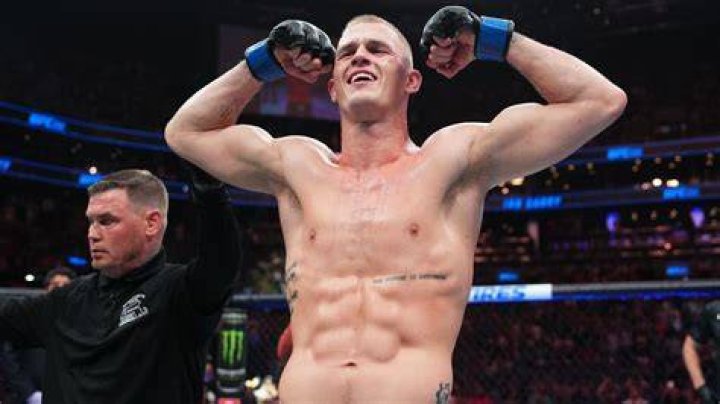 Ian Machado Garry During His Fight