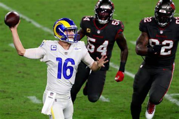 Jared Goff vs Tampa Bay Buccaneers in 2019.