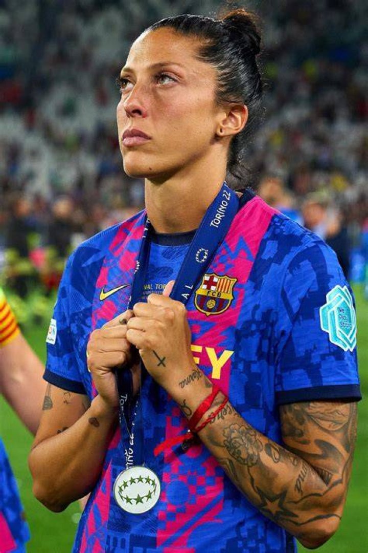 Jennifer Hermoso Pictured In Barcelona Shirt