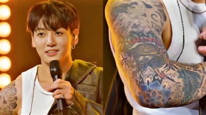 Jungkook sleeve tattoos; Picture Courtesy: BIGHIT MUSIC Jungkook sleeve tattoos; Picture Courtesy: BIGHIT MUSIC