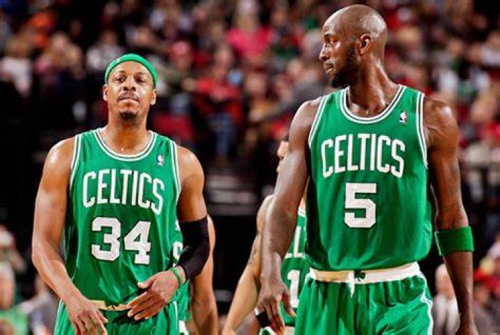 Kevin Garnett and Paul Pierce