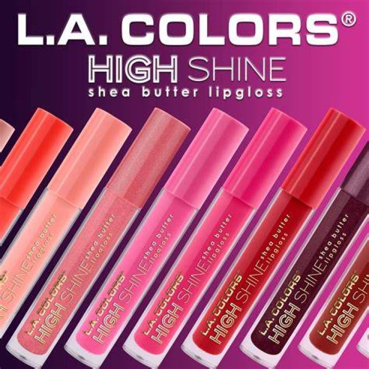 L.A. Colors High Shine Shea Butter Lip Gloss - Dynamite