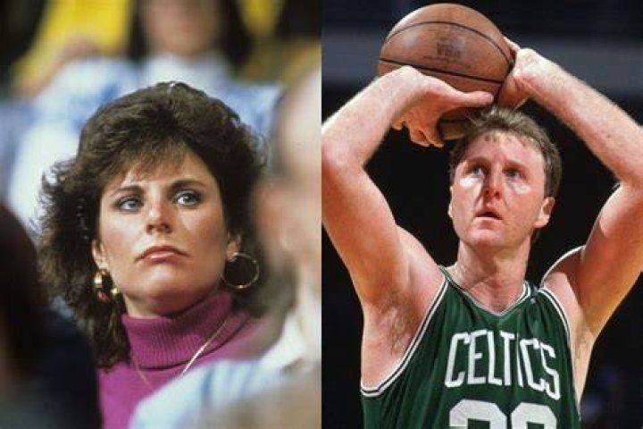 Larry Bird With Ex-Wife Janet Condra