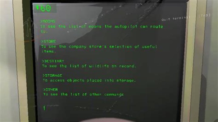 lethal company terminal commands
