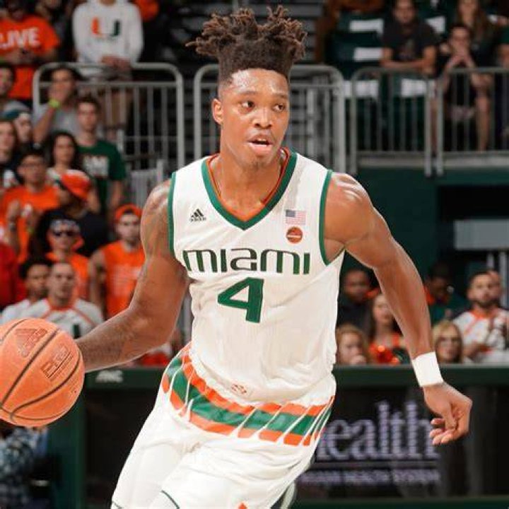 Lonnie Walker in the Miami Hurricanes Jersey