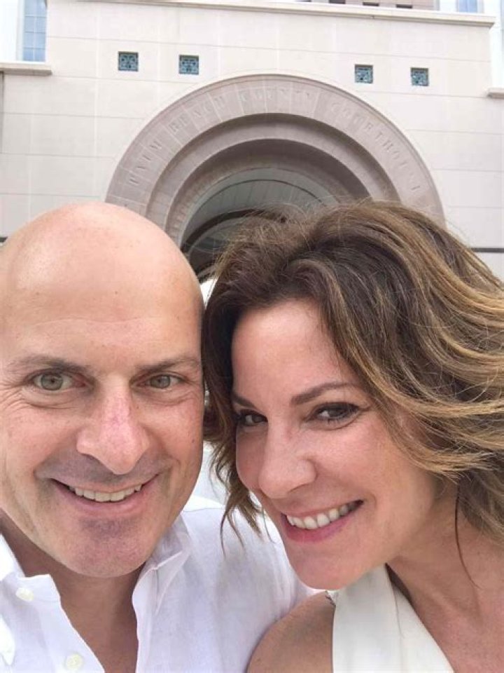 Luann de Lesseps gets her arm cleaned for a tattoo.