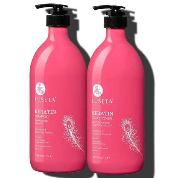  LUSETA KERATIN SHAMPOO And CONDITIONER