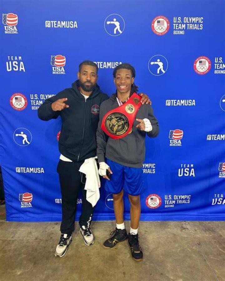 Malachi Ross With His Father