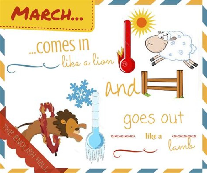 March comes in like a lamb