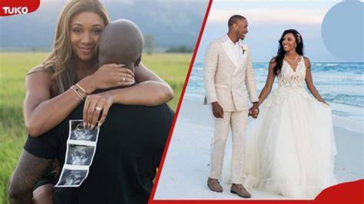 Maria Taylor Husband On Their Wedding Day