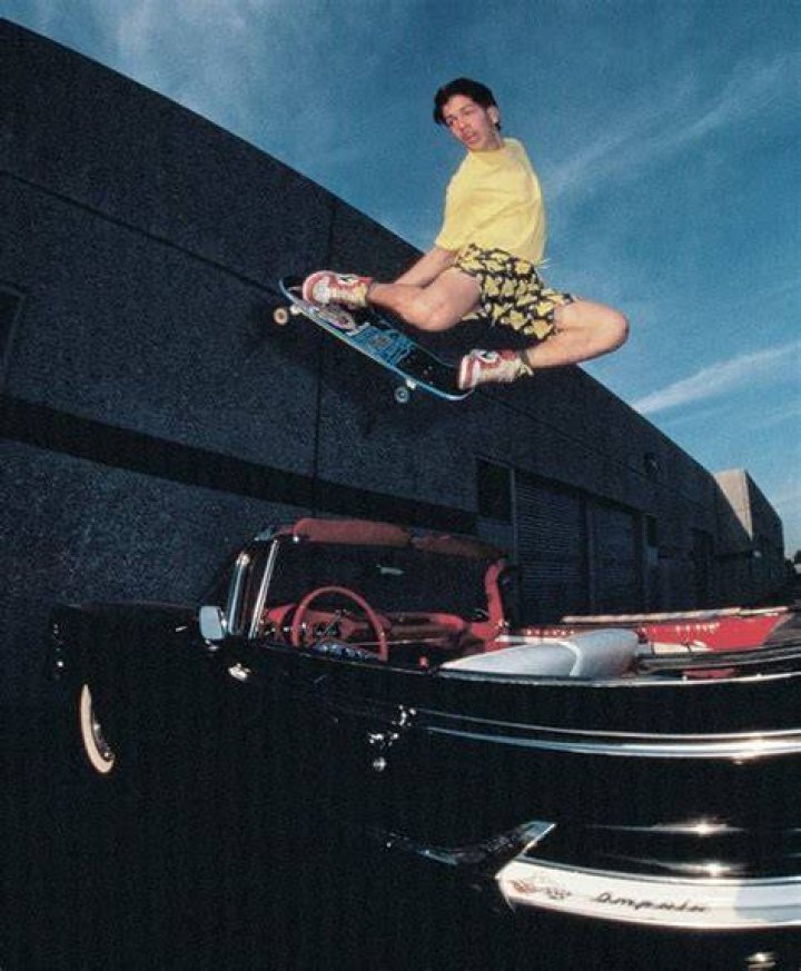 Mark Gonzales Showing Off His Skating Skills